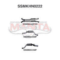 VY Maloo 3in Dual Catback Hotdog/Muffler